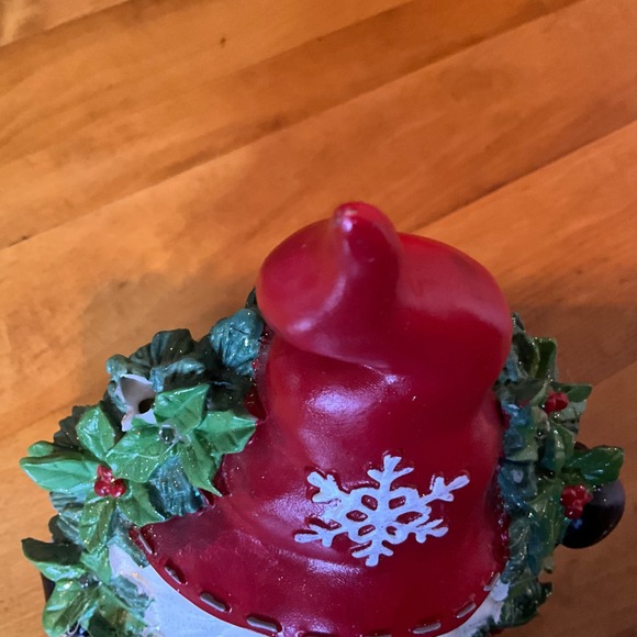 Light Up Christmas Gnome Wreath Snowflake Tabletop Decor Holiday CHIP See Pics - Picture 11 of 11